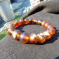 13 Gram Small Beads Bracelet Indonesian Amber for Healing AW10B15