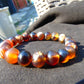 13 Gram Small Beads Bracelet Indonesian Amber for Healing A20G2