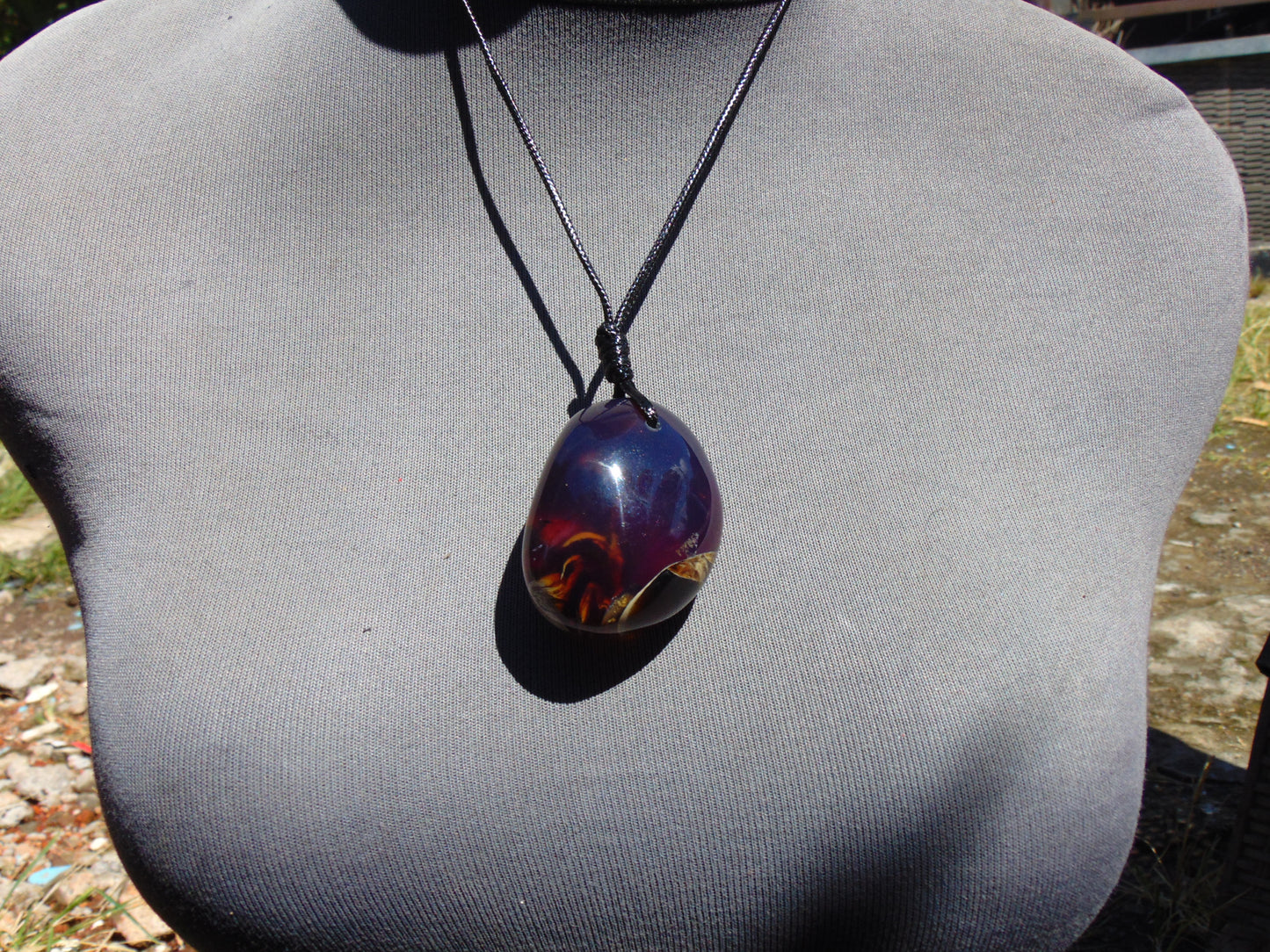 28 gram Pendant Indonesian Blue Amber for Healing 26A230