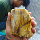 292 gram Polished Indonesia Yellow Aromatic Amber for Healing 26AYE29