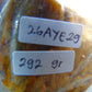292 gram Polished Indonesia Yellow Aromatic Amber for Healing 26AYE29