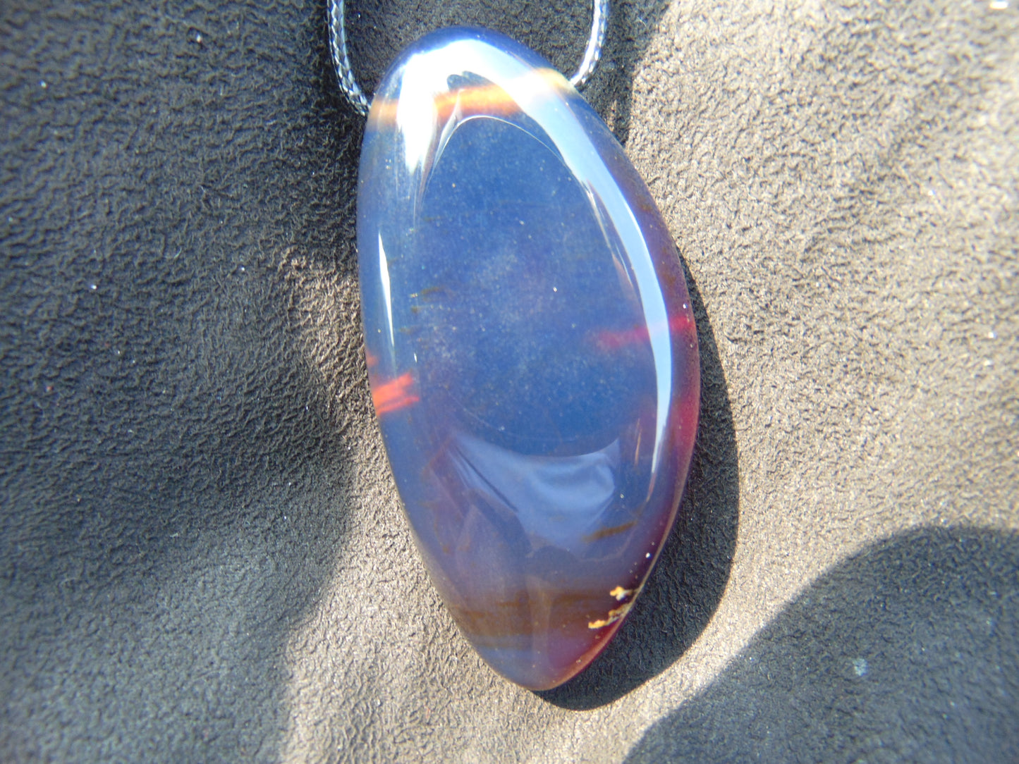 26 gr Big Pendant Indonesian Blue Amber for Healing Y13