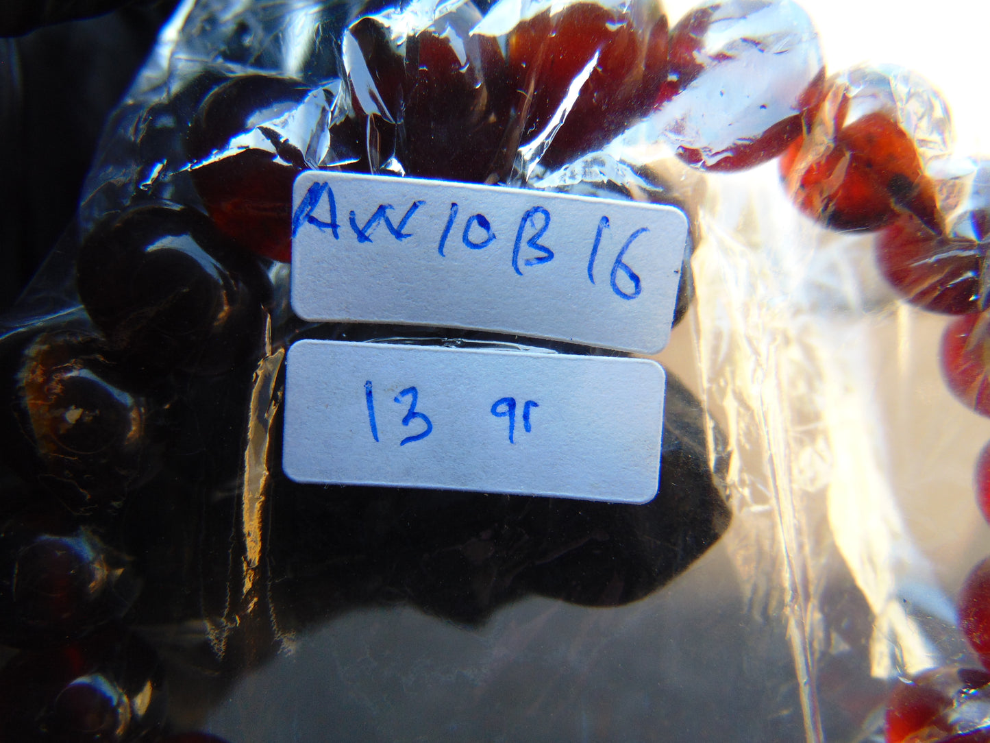 13 Gram Small Beads Bracelet Indonesian Amber for Healing AW10B16