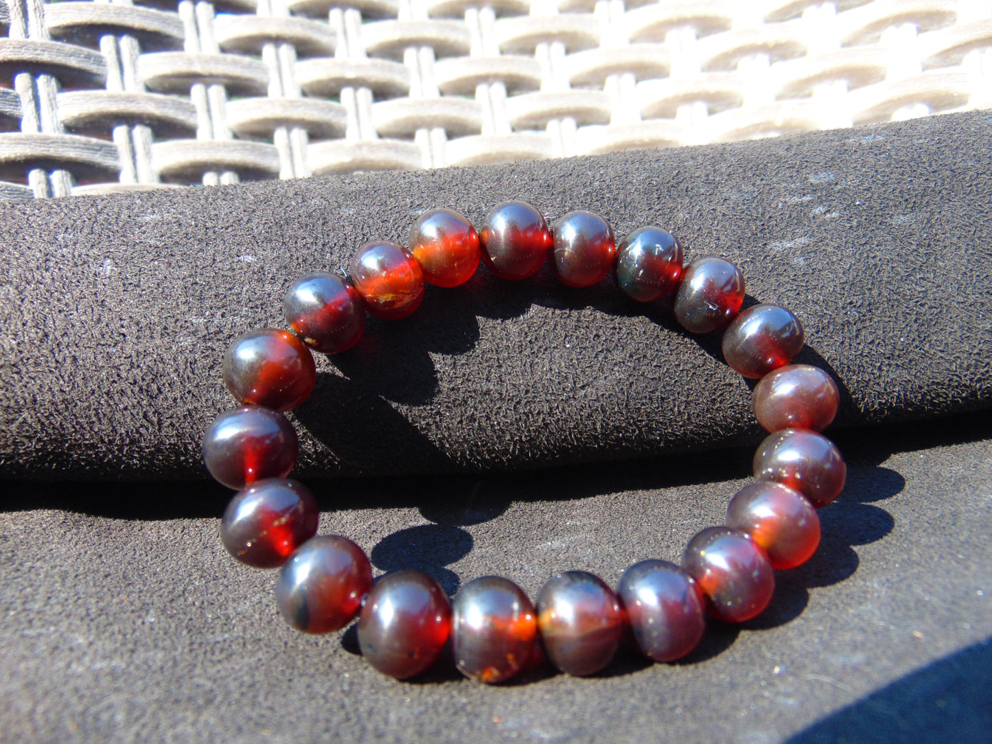12 Gram Small Beads Bracelet Indonesian Amber for Healing A20G5