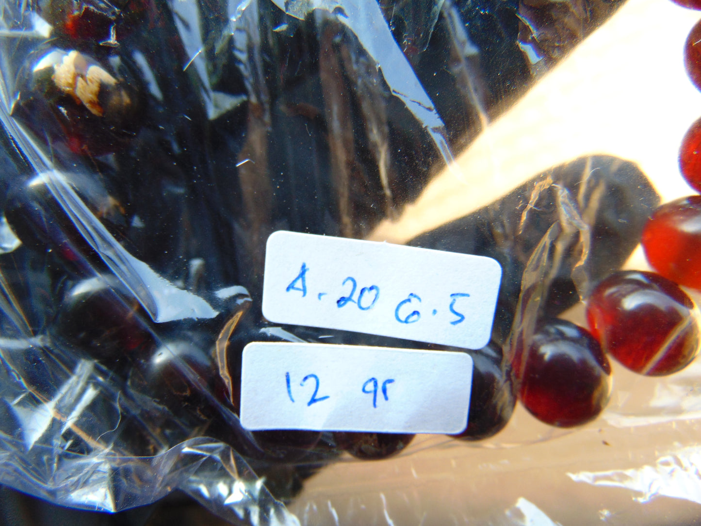 12 Gram Small Beads Bracelet Indonesian Amber for Healing A20G5