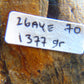 1377 gram Polished Indonesia Yellow Aromatic Amber for Healing 26AYE70