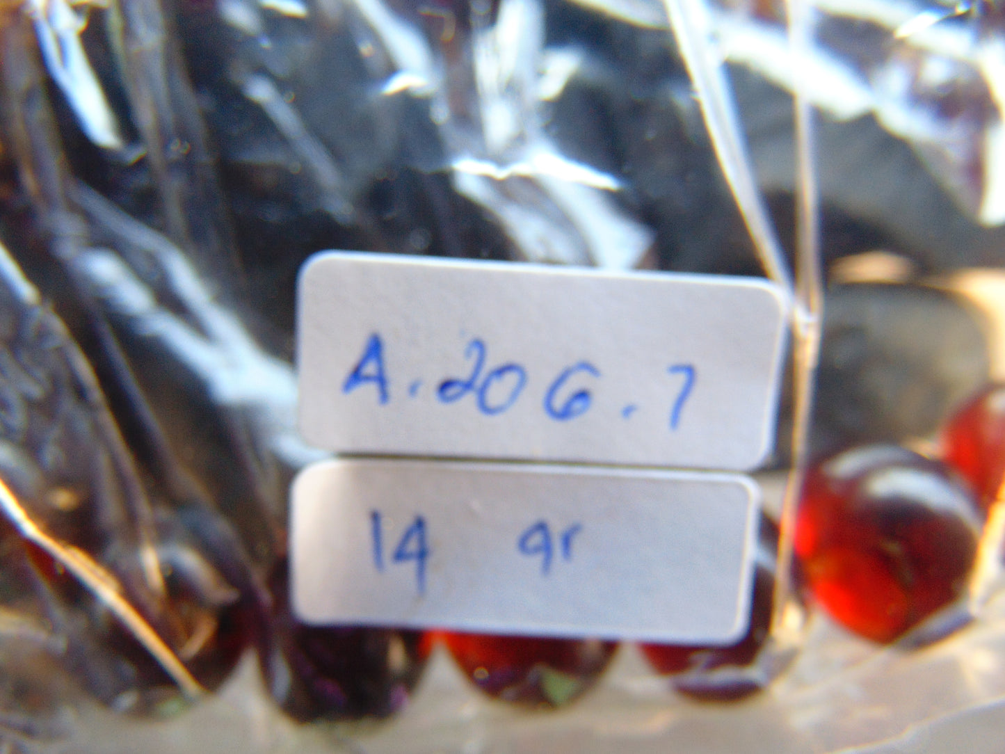 14 Gram Small Beads Bracelet Indonesian Amber for Healing A20G7