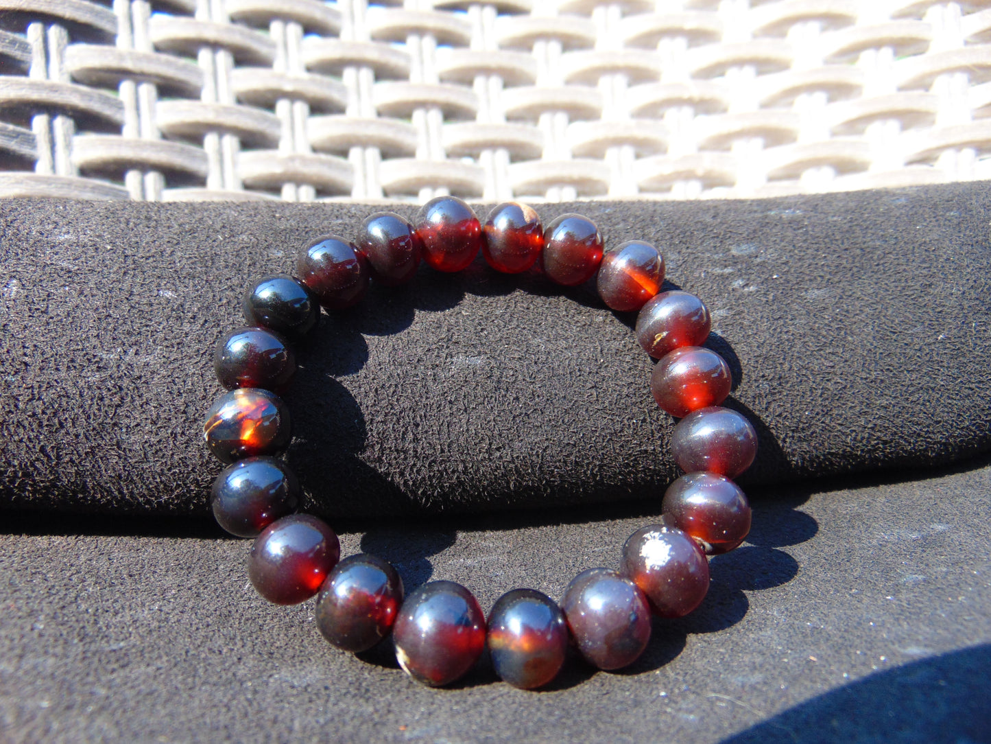 12 Gram Small Beads Bracelet Indonesian Amber for Healing AW10B18