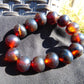 31 Gram 14 Small Beads Bracelet Indonesian Red Amber for Healing FR60