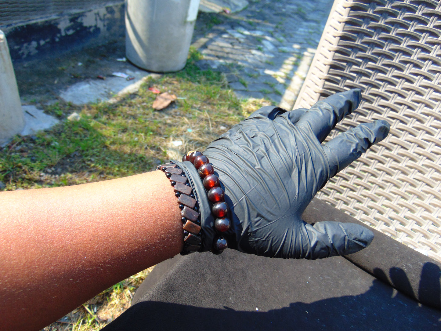 12 Gram Small Beads Bracelet Indonesian Amber for Healing AW10B18