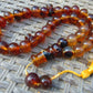 100 gr Tasbih Mesbah Rosary 33+2 Beads 18 mm Indonesian Yellow Blue Amber for Healing 26FT1 (Copy)