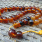 100 gr Tasbih Mesbah Rosary 33+2 Beads 18 mm Indonesian Yellow Blue Amber for Healing 26FT1 (Copy)