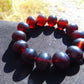 30 Gram 13 Small Beads Bracelet Indonesian Cherry Red Amber for Healing FR61