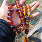100 gr Tasbih Mesbah Rosary 33+2 Beads 18 mm Indonesian Yellow Blue Amber for Healing 26FT1 (Copy)