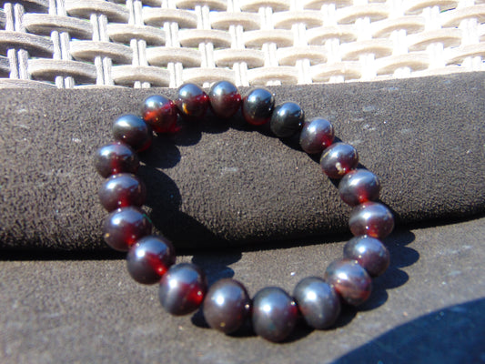 14 Gram Small Beads Bracelet Indonesian Amber for Healing AW10B3