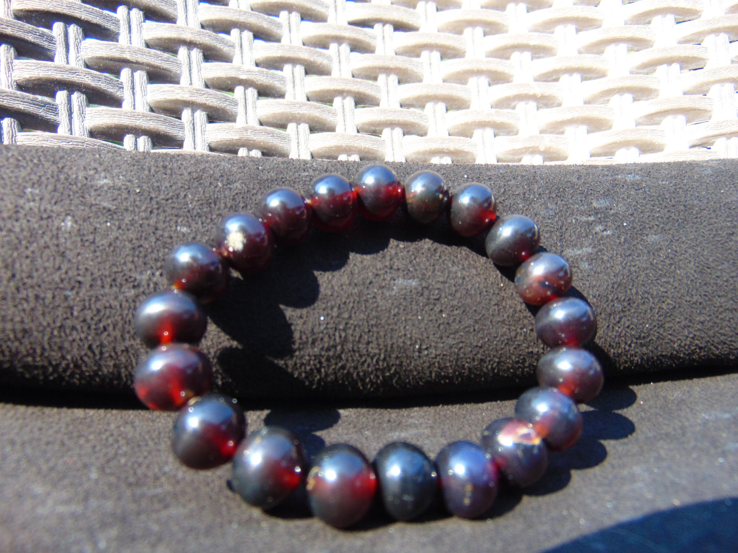 14 Gram Small Beads Bracelet Indonesian Amber for Healing AW10B3