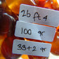 100 gr Tasbih Mesbah Rosary 33+2 Beads 18 mm Indonesian Yellow Blue Amber for Healing 26FT1 (Copy)
