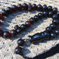 106 gr Tasbih Mesbah Rosary 33+2 Beads 18 mm Indonesian Cherry Red Amber for Healing 26FT2