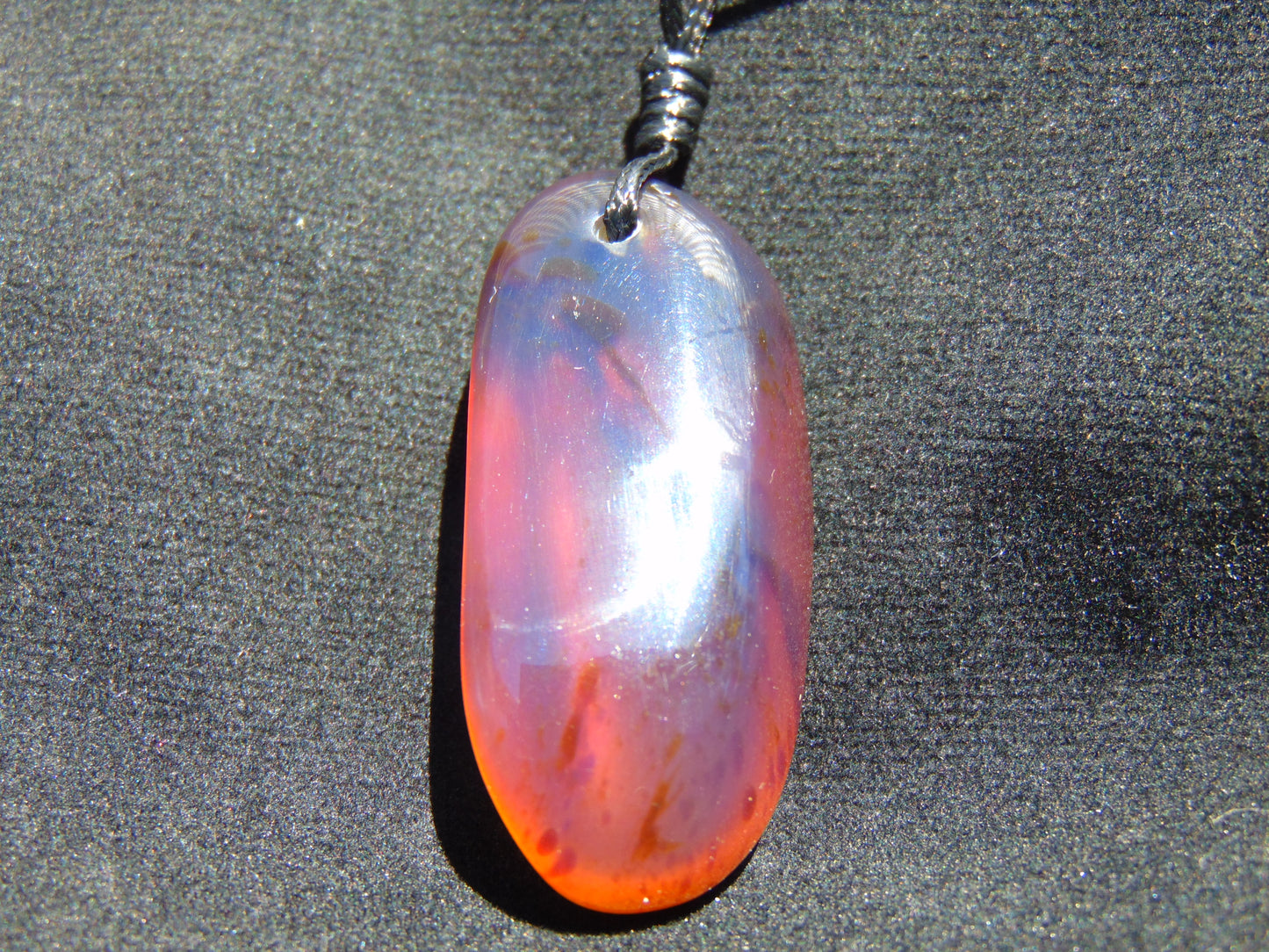 8 gram Pendant Indonesian Blue Amber for Healing 26A294