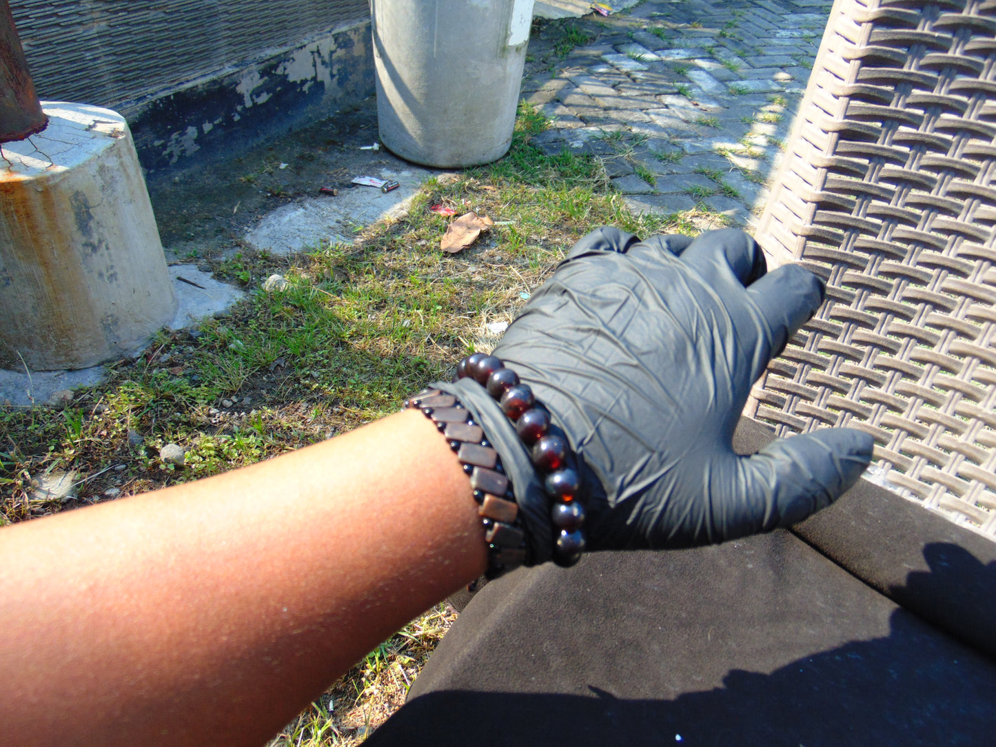 14 Gram Small Beads Bracelet Indonesian Amber for Healing AW10B3