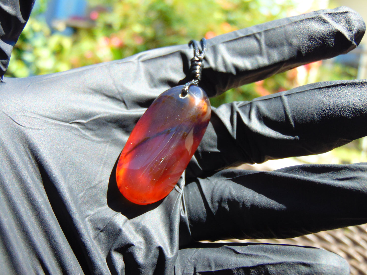 8 gram Pendant Indonesian Blue Amber for Healing 26A294