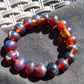 18 Gram 18 small Beads Bracelet Indonesian Dark Red Amber for Healing AB29