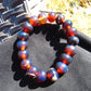 18 Gram 18 small Beads Bracelet Indonesian Dark Red Amber for Healing AB29