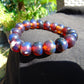 18 Gram 18 small Beads Bracelet Indonesian Dark Red Amber for Healing AB29