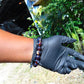 18 Gram 18 small Beads Bracelet Indonesian Dark Red Amber for Healing AB29