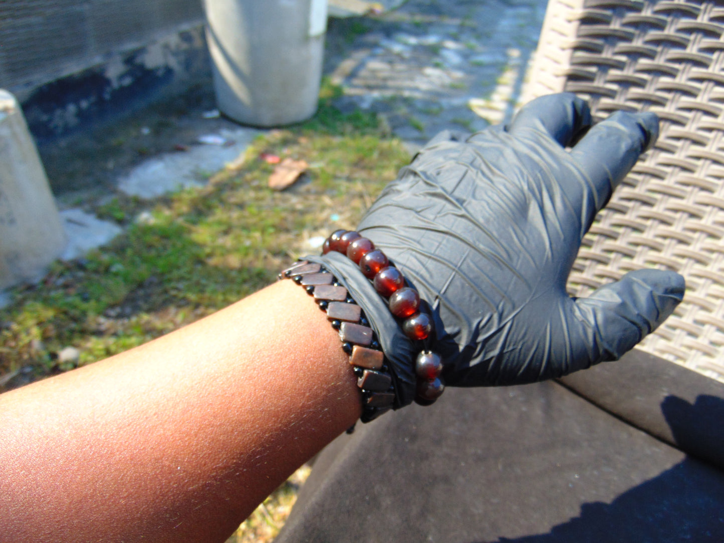 13 Gram Small Beads Bracelet Indonesian Amber for Healing AWB1011