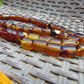 77 gr Komboloi Tasbih Rosary 33+2 Beads 13x15 mm Indonesian Yellow Blue Amber for Healing 26TTS12