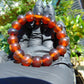 18 Gram 18 Small Beads Bracelet Indonesian Red Amber for Healing SB26