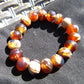 18 Gram 18 small Beads Bracelet Indonesian Red White Amber for Healing SB20