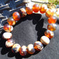 18 Gram 18 small Beads Bracelet Indonesian Red White Amber for Healing SB20