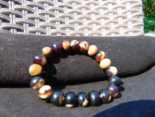 14 Gram Small Beads Bracelet Indonesian Amber for Healing A20G1