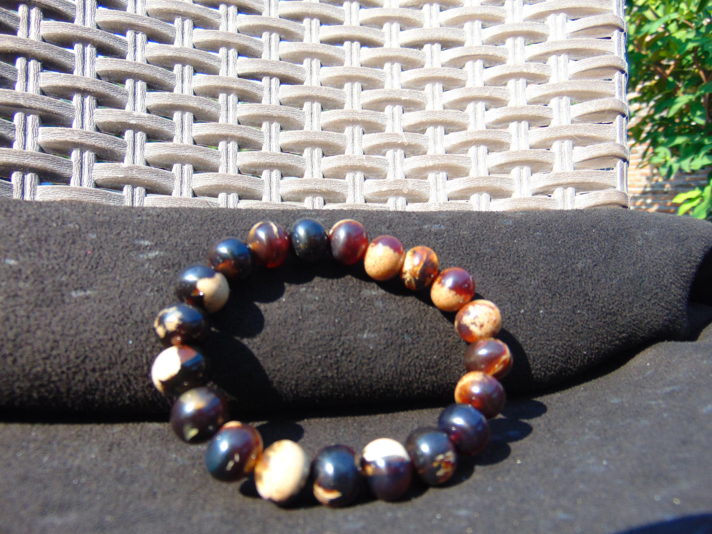 14 Gram Small Beads Bracelet Indonesian Amber for Healing A20G1