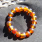 18 Gram 18 Small Beads Bracelet Indonesian Red Amber for Healing SB16