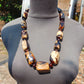 144 gram Small Beads Combination Necklace Indonesian white Red Amber for Healing A13K188