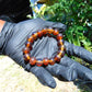 18 Gram 18 Small Beads Bracelet Indonesian Red Amber for Healing SB16