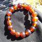 18 Gram 18 Small Beads Bracelet Indonesian Red Amber for Healing SB21
