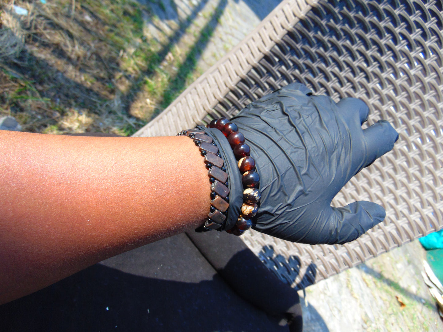 13 Gram Small Beads Bracelet Indonesian Amber for Healing AW10B13