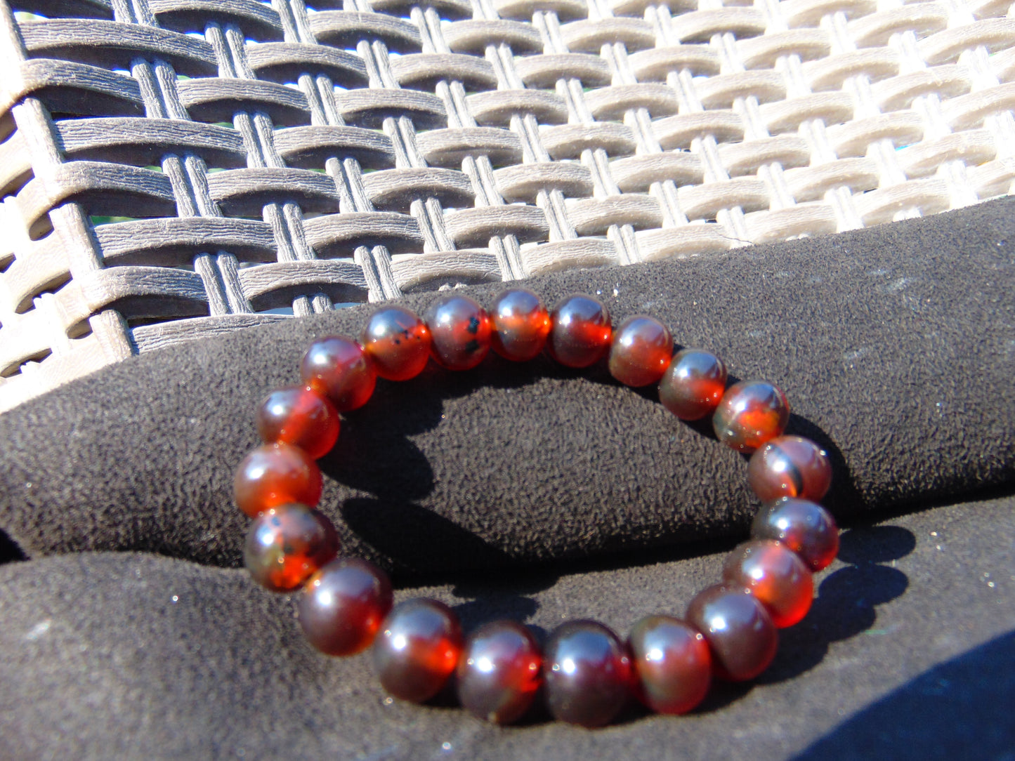 12 Gram Small Beads Bracelet Indonesian Amber for Healing AW10B10