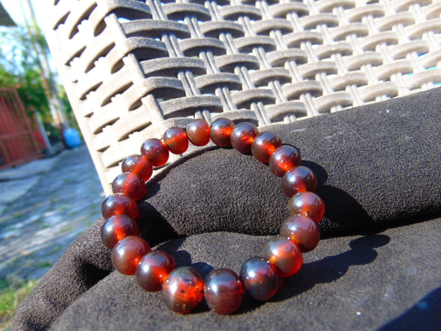 12 Gram Small Beads Bracelet Indonesian Amber for Healing AW10B10