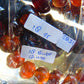 18 Gram 18 Small Beads Bracelet Indonesian Red Amber for Healing SB21