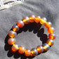 18 Gram 18 small Beads Bracelet Indonesian Yellow Bluish Amber for Healing SB18