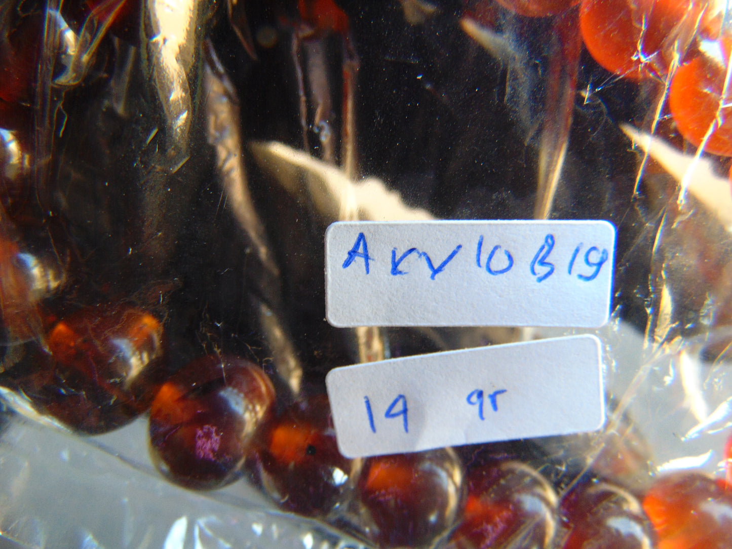 14 Gram Small Beads Bracelet Indonesian Amber for Healing AW10B19