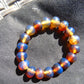 18 Gram 24 Small Beads Bracelet Indonesian Blue Amber for Healing SB17