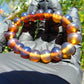 18 Gram 24 Small Beads Bracelet Indonesian Blue Amber for Healing SB17
