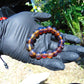 18 Gram 24 Small Beads Bracelet Indonesian Blue Amber for Healing SB17