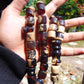 92 gr Komboloi Tasbih Rosary 33+2 Beads 14x14 mm Indonesian White Amber for Healing 26TTS6